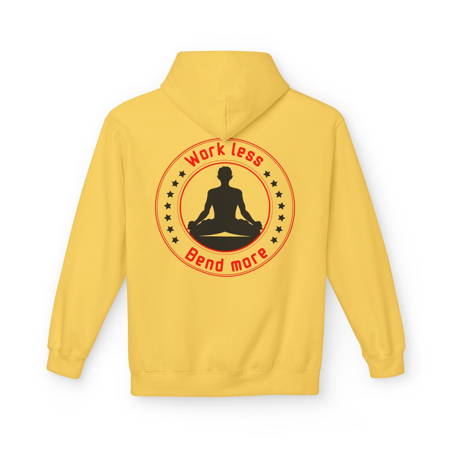 Unisex Yoga Midweight Fleece Hoodie