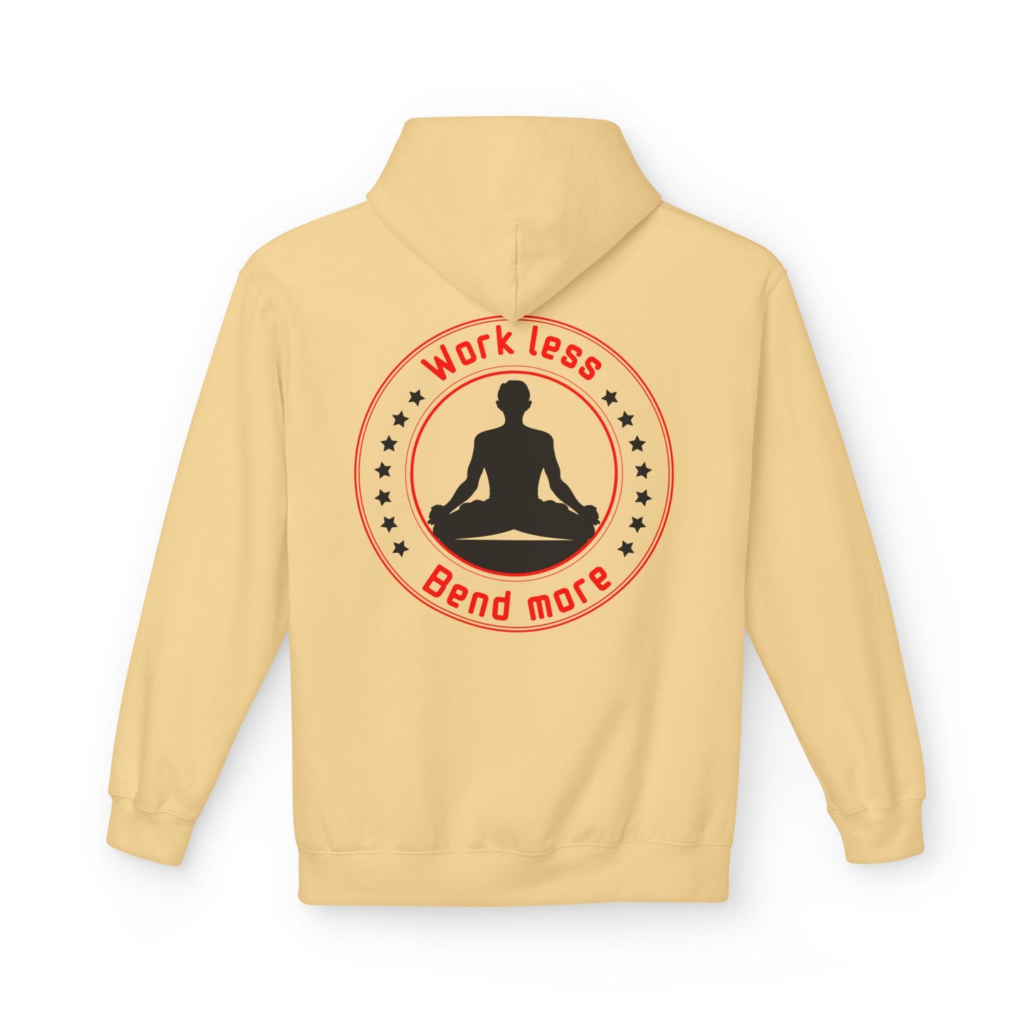Unisex Yoga Midweight Fleece Hoodie