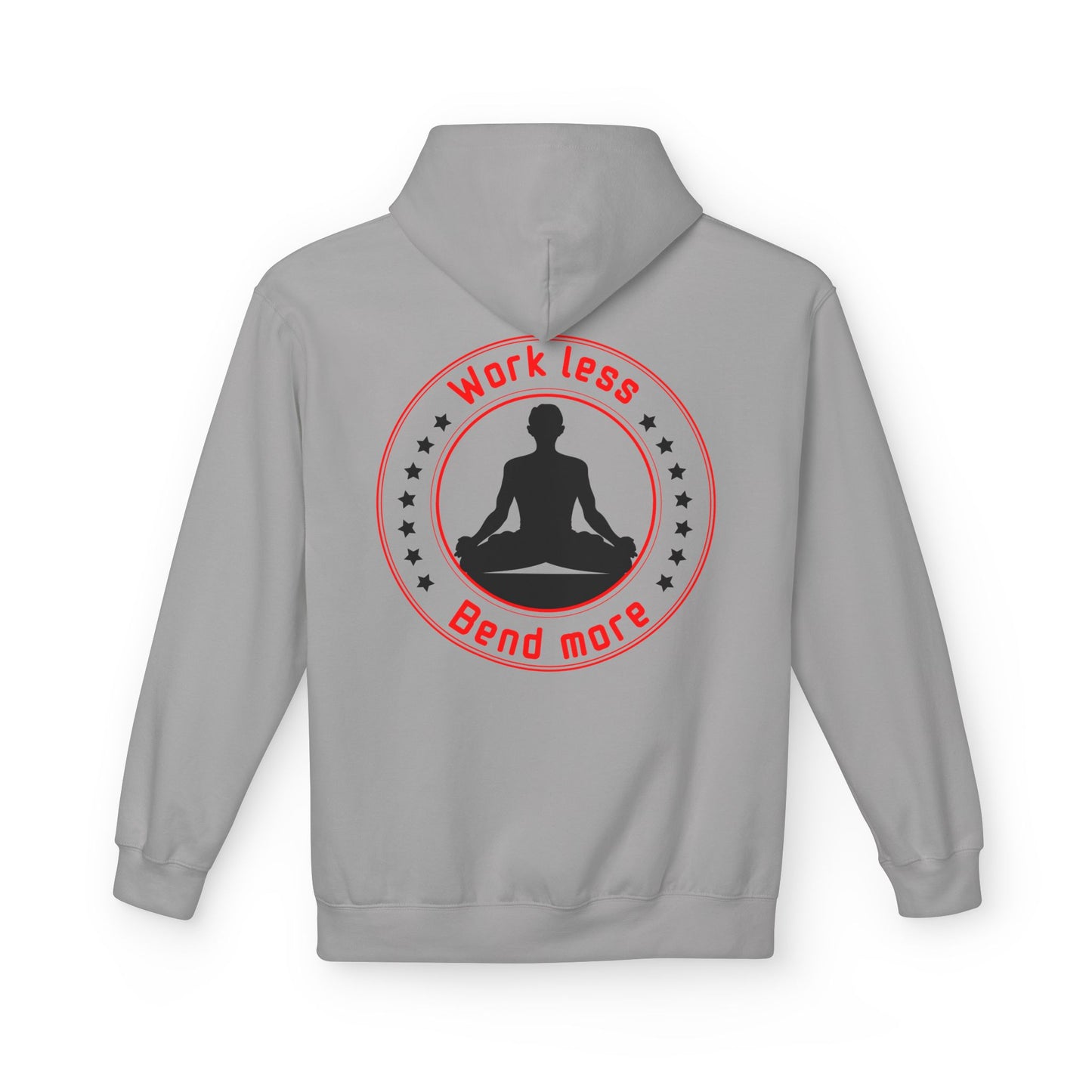 Unisex Yoga Midweight Fleece Hoodie