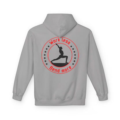 Unisex Yoga Midweight Fleece Hoodie