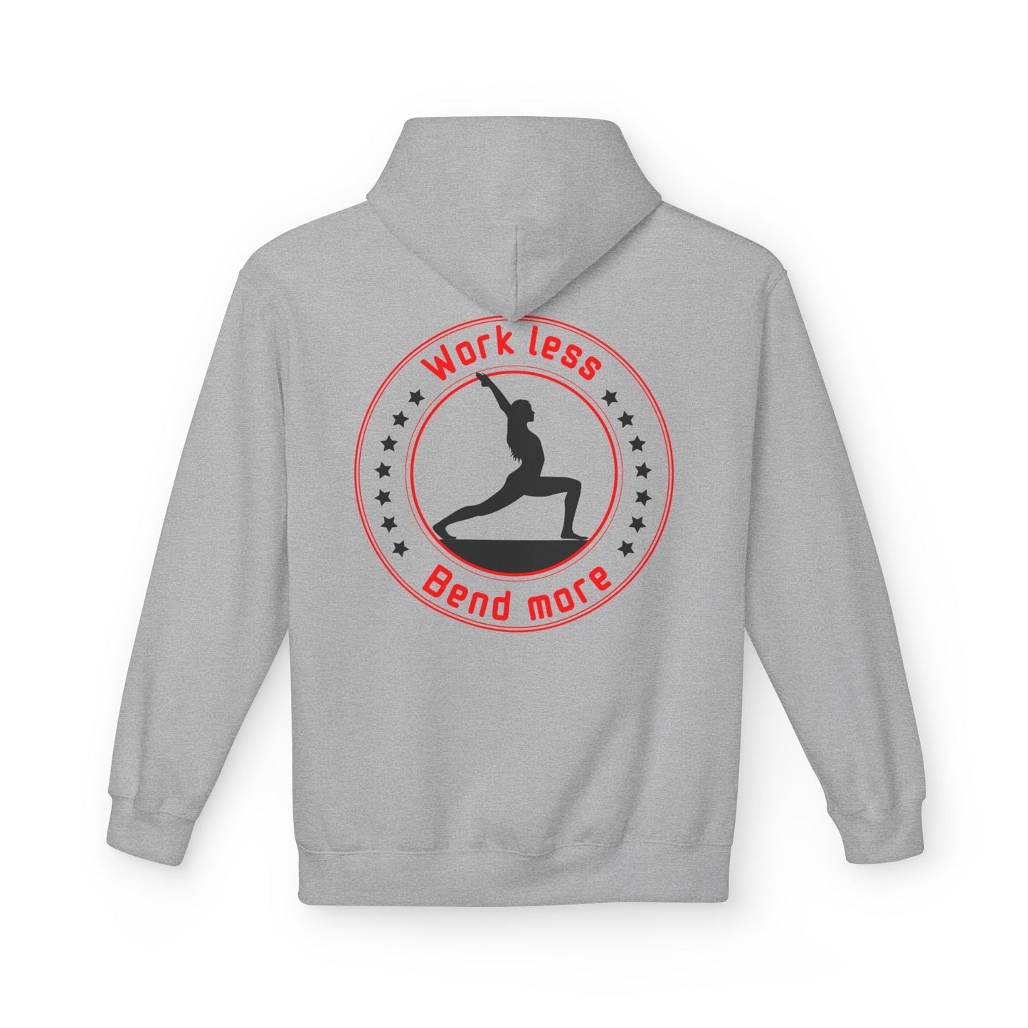 Unisex Yoga Midweight Fleece Hoodie