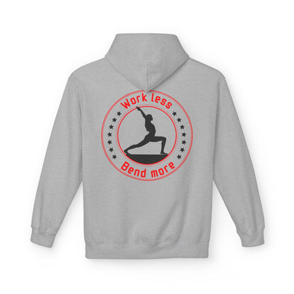 Unisex Yoga Midweight Fleece Hoodie