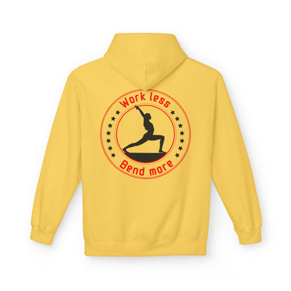 Unisex Yoga Midweight Fleece Hoodie