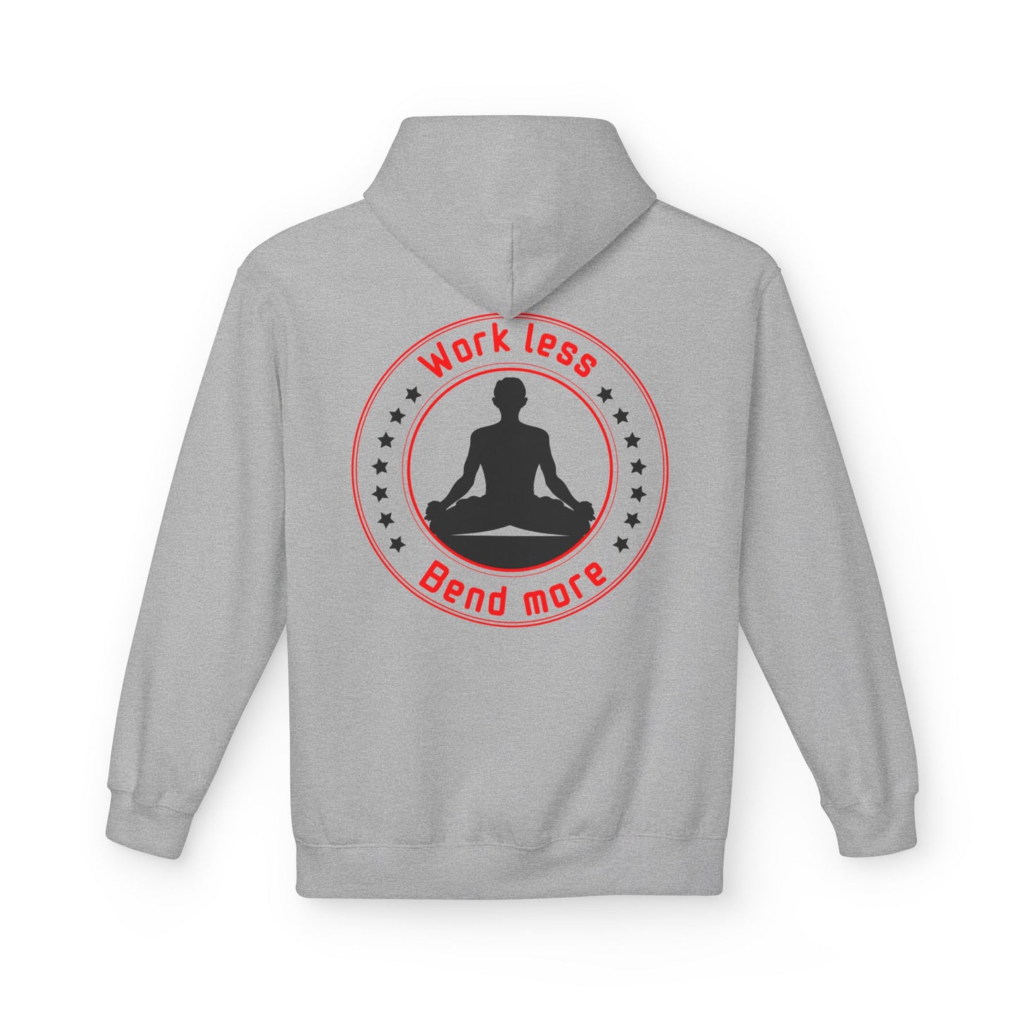 Unisex Yoga Midweight Fleece Hoodie