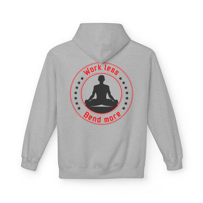 Unisex Yoga Midweight Fleece Hoodie