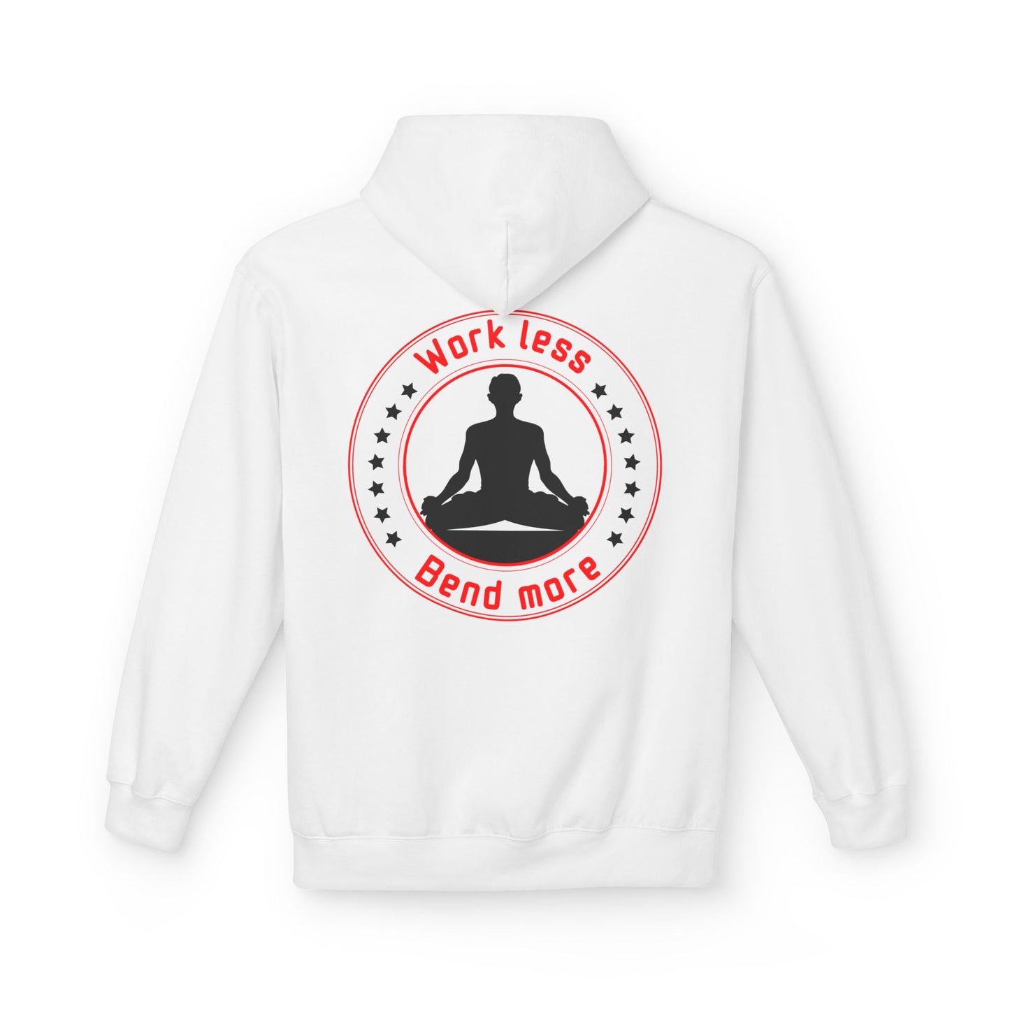 Unisex Yoga Midweight Fleece Hoodie